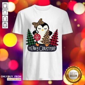 High Quality Penguin Merry Christmas Tree Ball Shirt