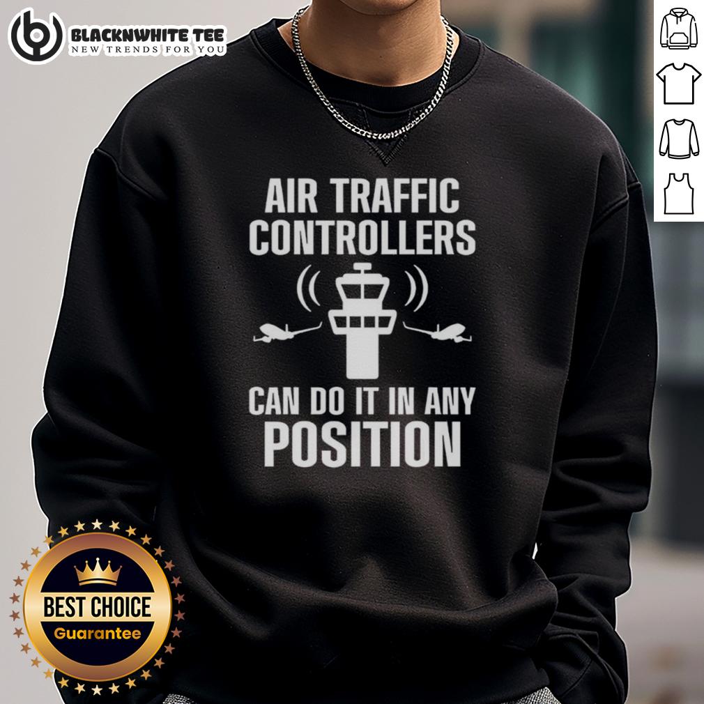 Premium Air Traffic Controller Any Position ATC Flight Control T-Shirt - Image 5