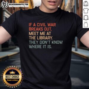 Top Meet Me At The Library T-Shirt