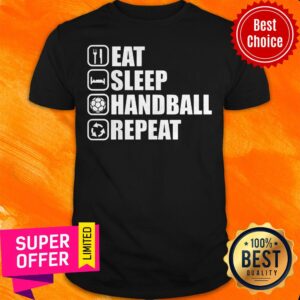 Awesome Eat Sleep Handball Repeat Shirt