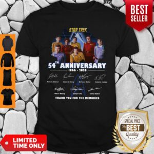 Star Trek 54th Anniversary 1966-2020 All Character Signature Shirt