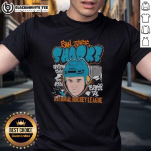 Top San Jose Sharks Macklin Celebrini Mitchell & Ness 1991 National Hockey League T-Shirt