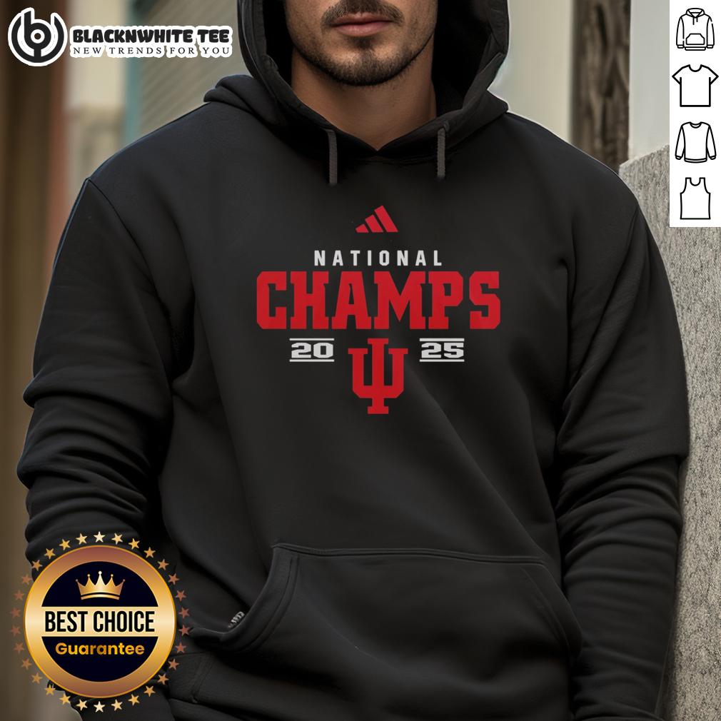 Premium Indiana Hoosiers Premium NCAA 2026 CFP National Champions Mascot T-Shirt - Image 2