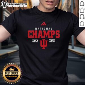 Premium Indiana Hoosiers Premium NCAA 2026 CFP National Champions Mascot T-Shirt