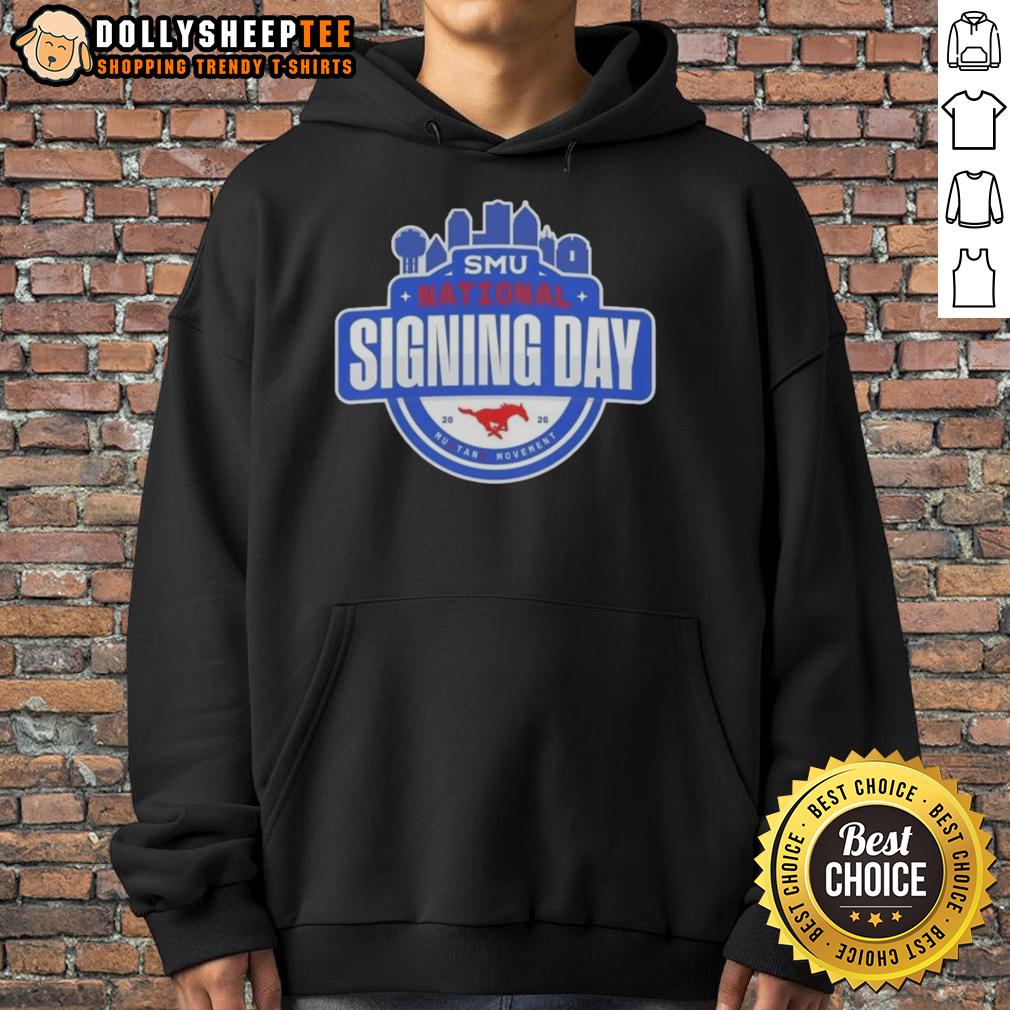 Awesome SMU Mustangs National Signing Day T-Shirt - Image 2