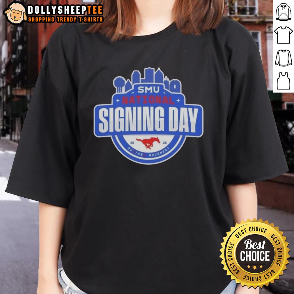 Awesome SMU Mustangs National Signing Day T-Shirt - Image 3