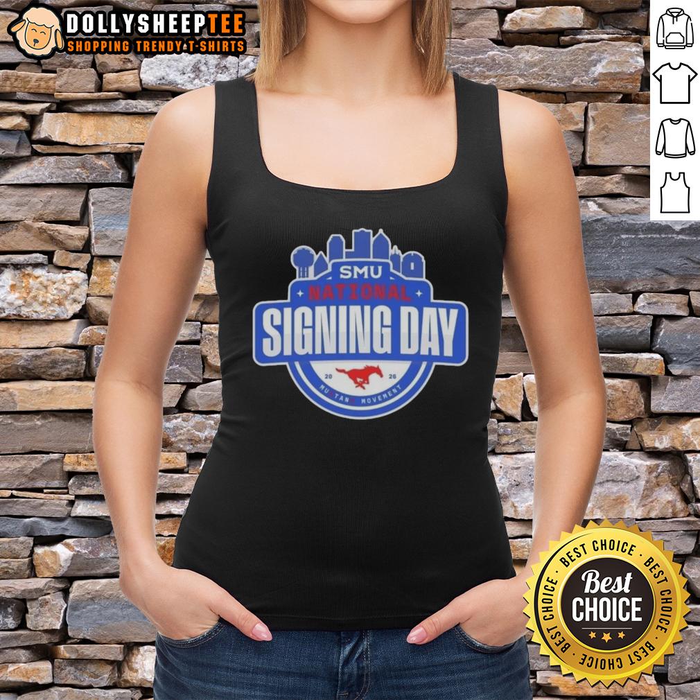 Awesome SMU Mustangs National Signing Day T-Shirt - Image 4