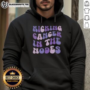 Alternative view of Good Kicking Cancer In The Nodes T-Shirt