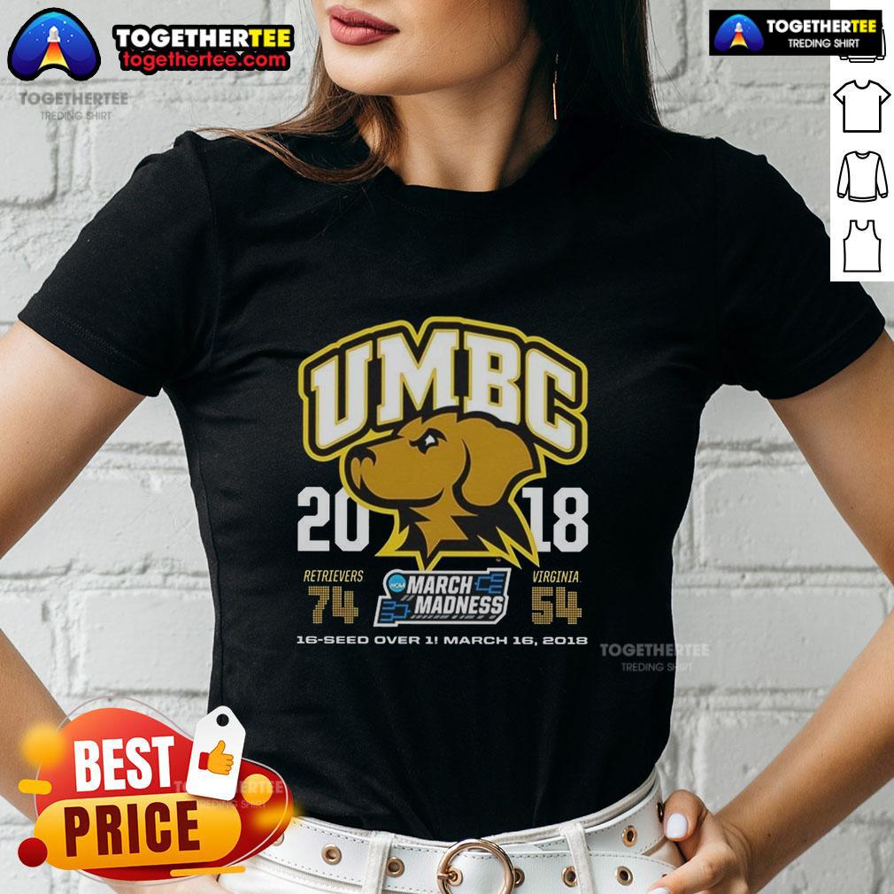 Good UMBC Retrievers Beat Virginia Cavaliers NCAA Division I 2018 T-Shirt - Image 3