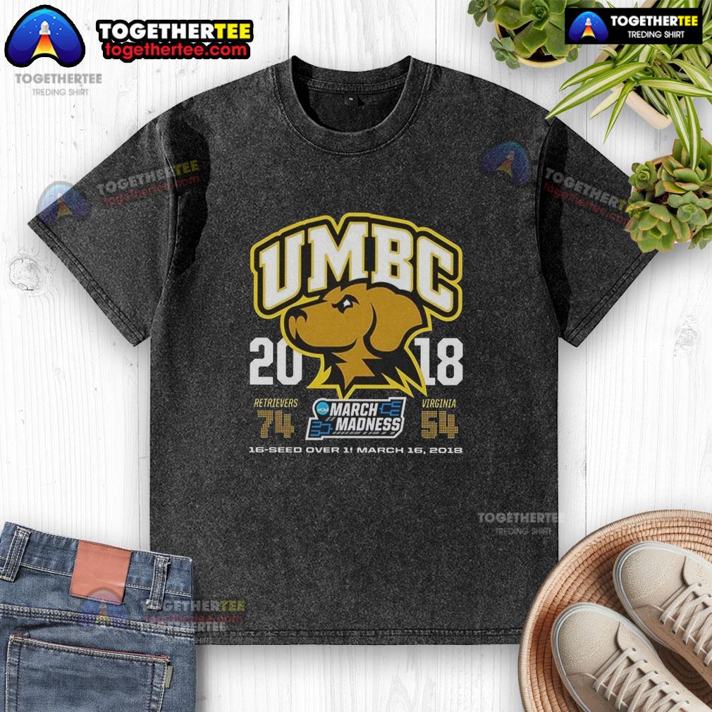 Good UMBC Retrievers Beat Virginia Cavaliers NCAA Division I 2018 T-Shirt - Image 6
