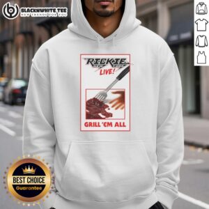 Alternative view of Top Rickie New York Live Grill 'Em All T-Shirt