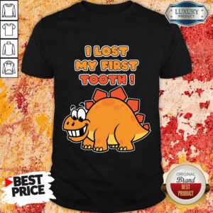 I Lost My First Tooth Cute Dinosaurs Shirt