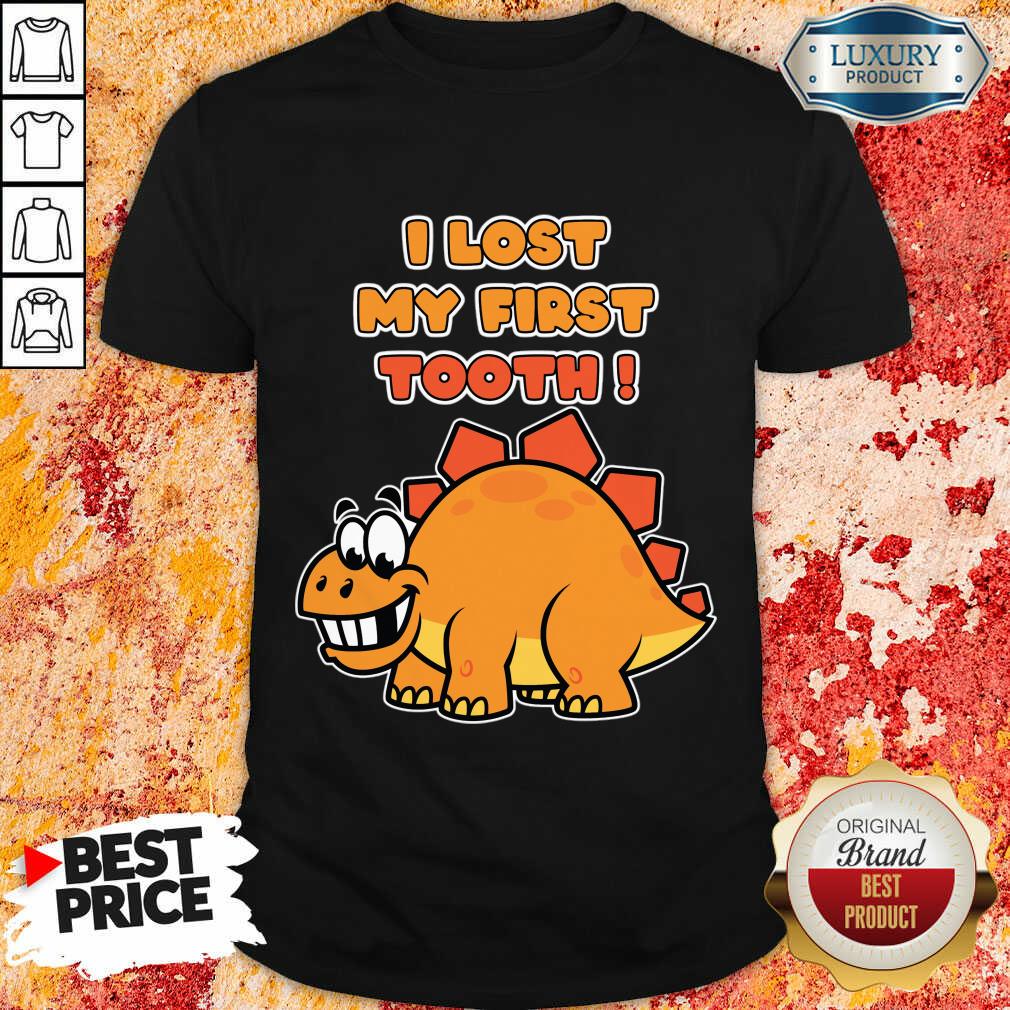 I Lost My First Tooth Cute Dinosaurs Shirt