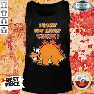 Alternative view of I Lost My First Tooth Cute Dinosaurs Shirt