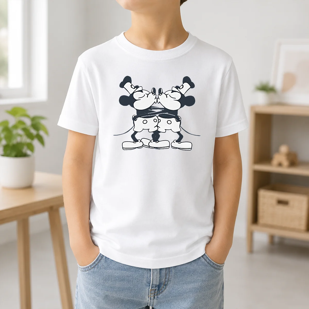 Original Steam Dreamboat Willie Navy Shirt - Image 9