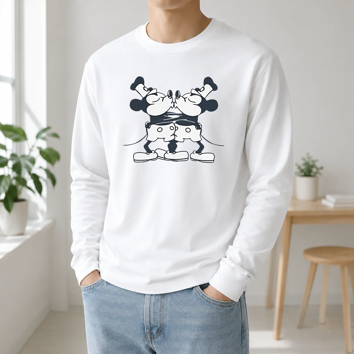 Original Steam Dreamboat Willie Navy Shirt - Image 5