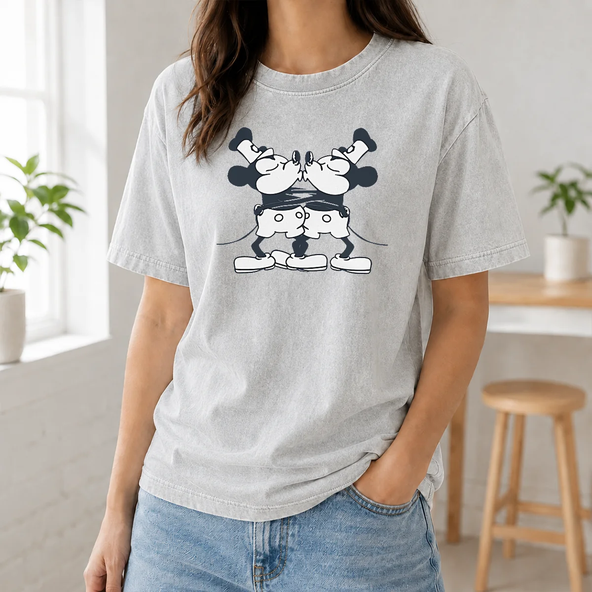 Original Steam Dreamboat Willie Navy Shirt - Image 8