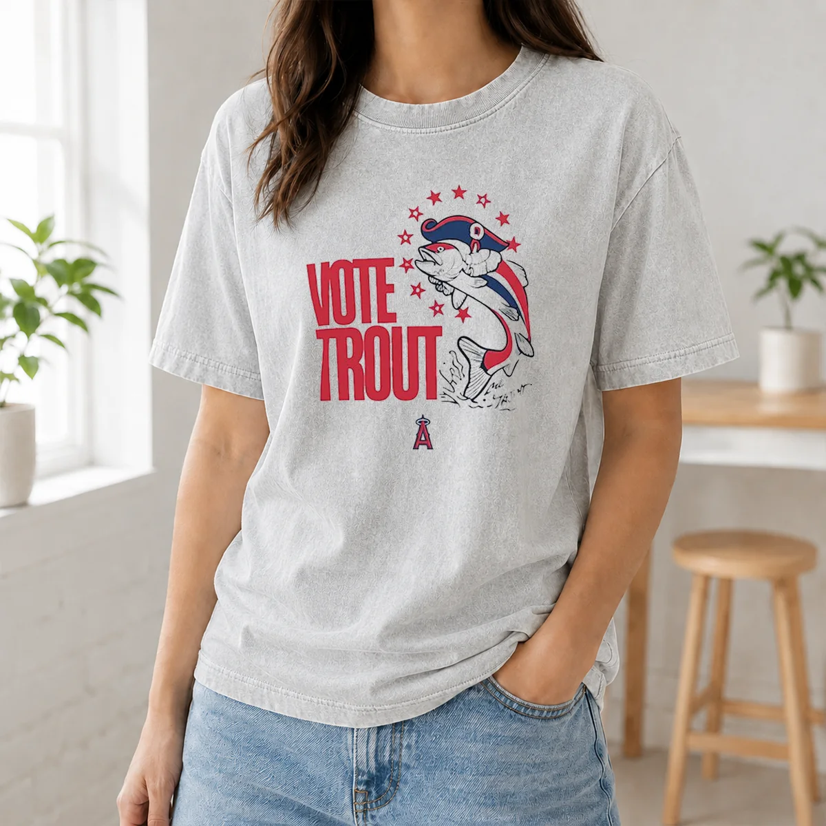 Pretty Trout Signature Vote For Mike Trout Angels Shirt - Image 8