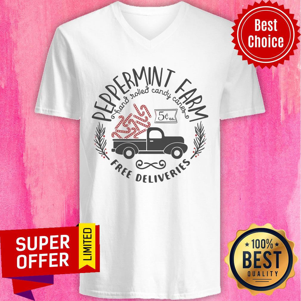 Peppermint Farm Free Deliveries Car Shirt - Image 2
