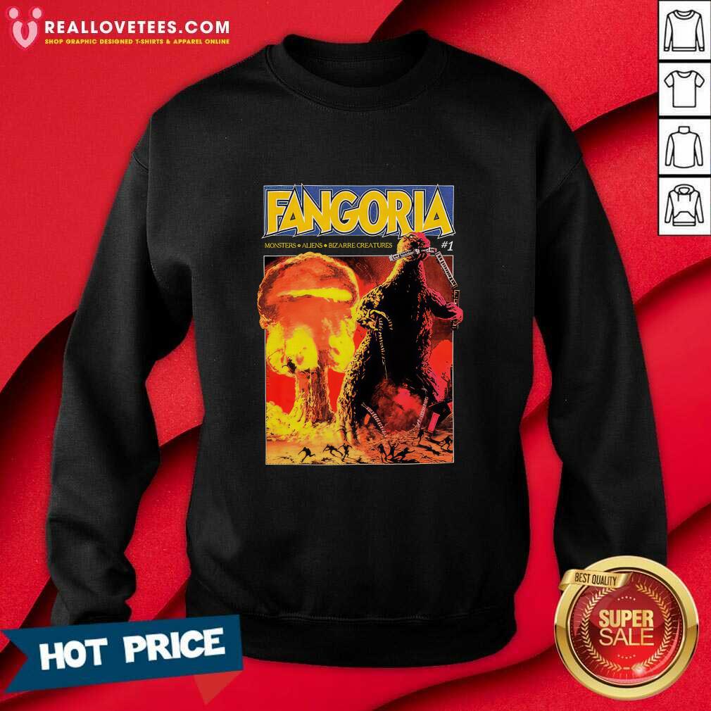 Fangoria Monsters Aliens Bizarre Creatures Godzilla T-shirt - Image 4