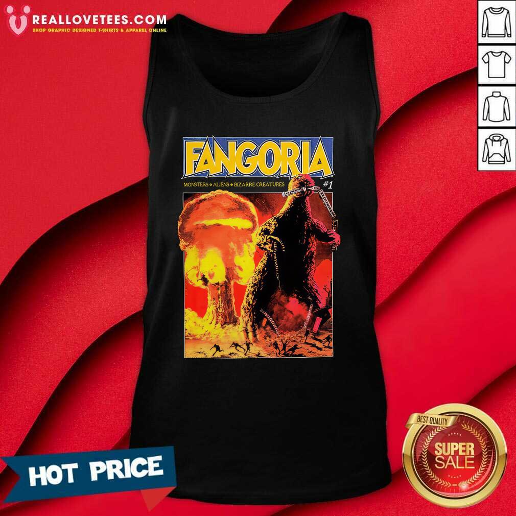 Fangoria Monsters Aliens Bizarre Creatures Godzilla T-shirt - Image 3