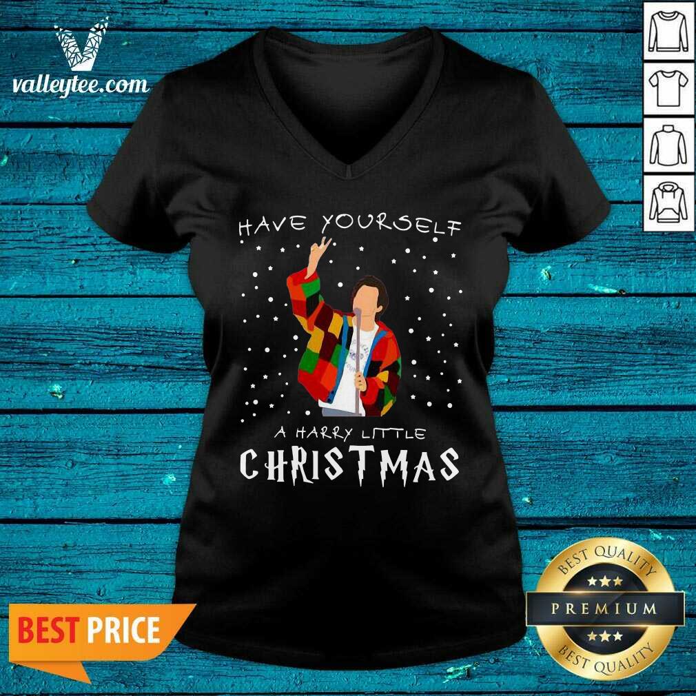 Cute Awesome Xmas Have Yourself A Harry Styles Christmas Shirt - Image 4