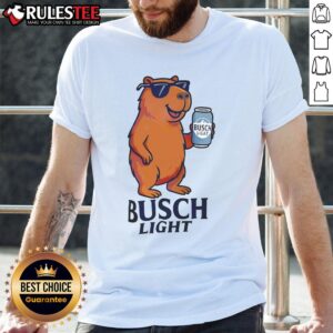 Awesome Capybara Busch Light T-Shirt