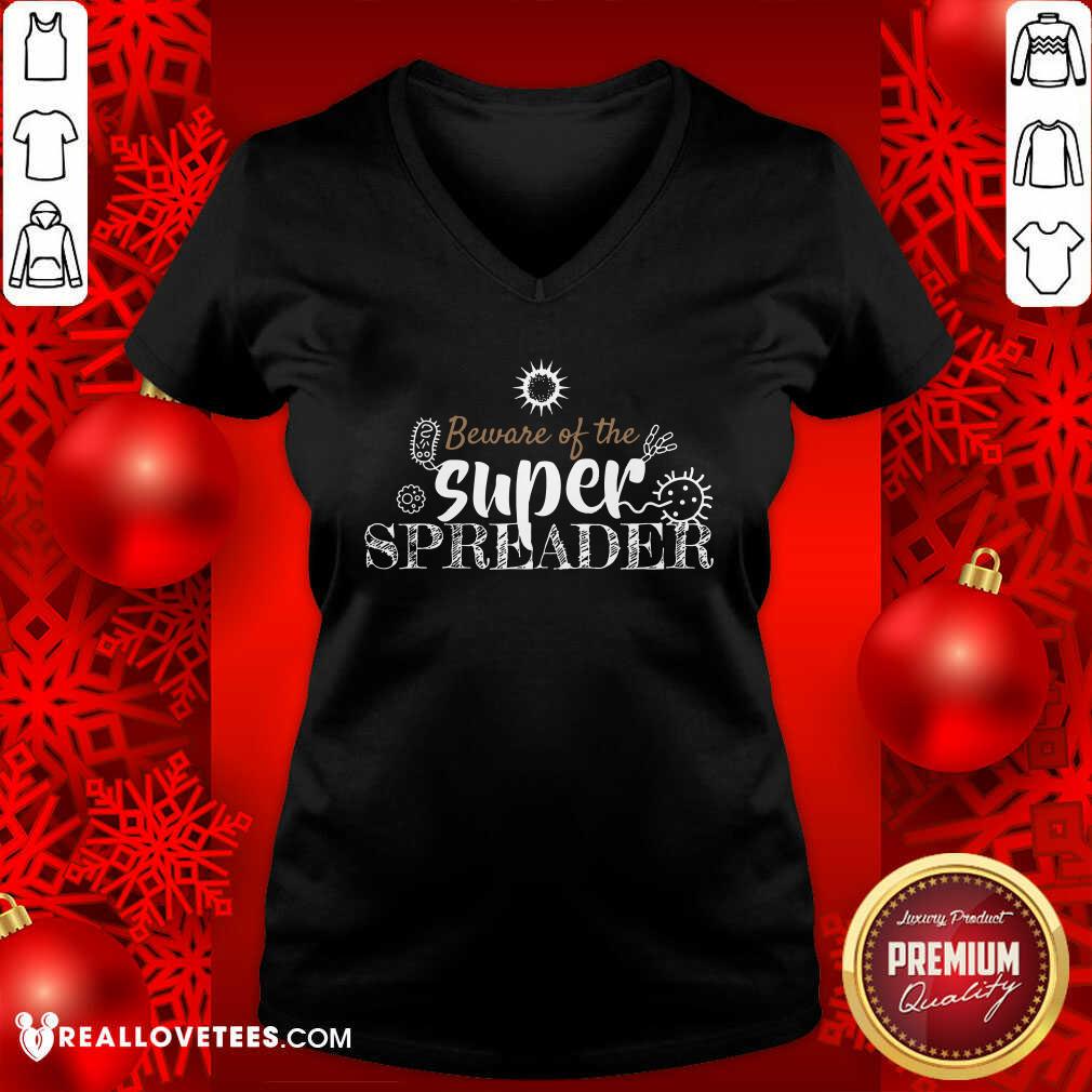 Good Beware Of The Superspreader Corona Virus Costume Shirt - Image 5
