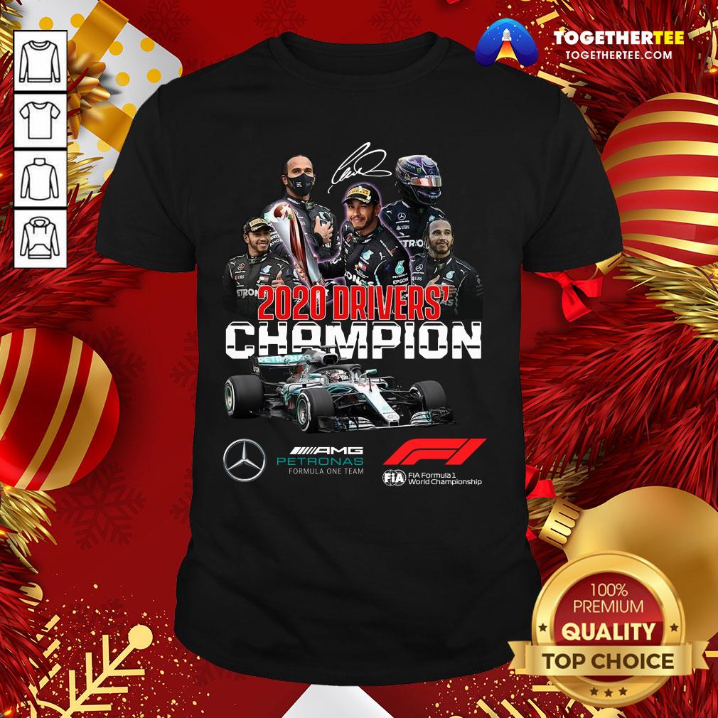 Happy 2020 Drivers’ Champion Signatures Shirt