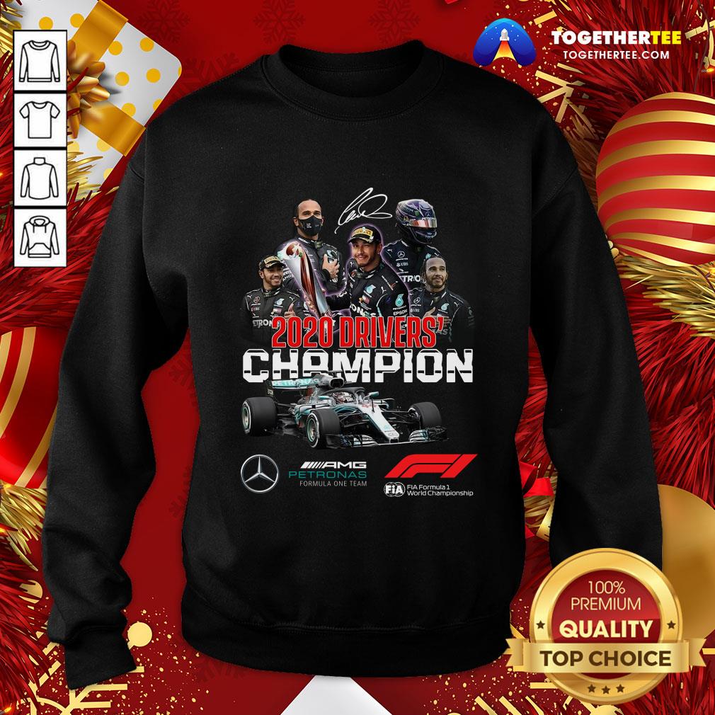Happy 2020 Drivers’ Champion Signatures Shirt - Image 4