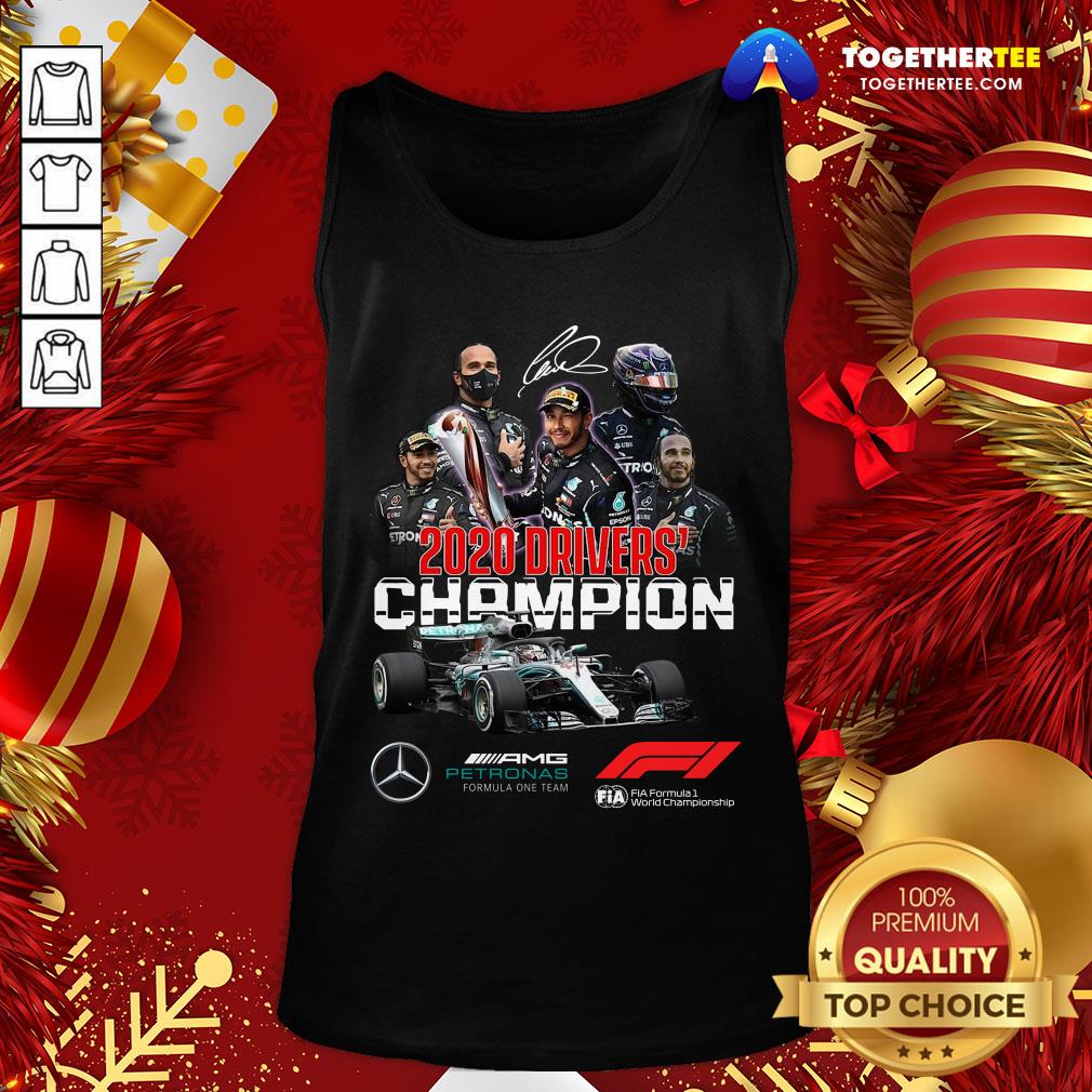 Happy 2020 Drivers’ Champion Signatures Shirt - Image 3