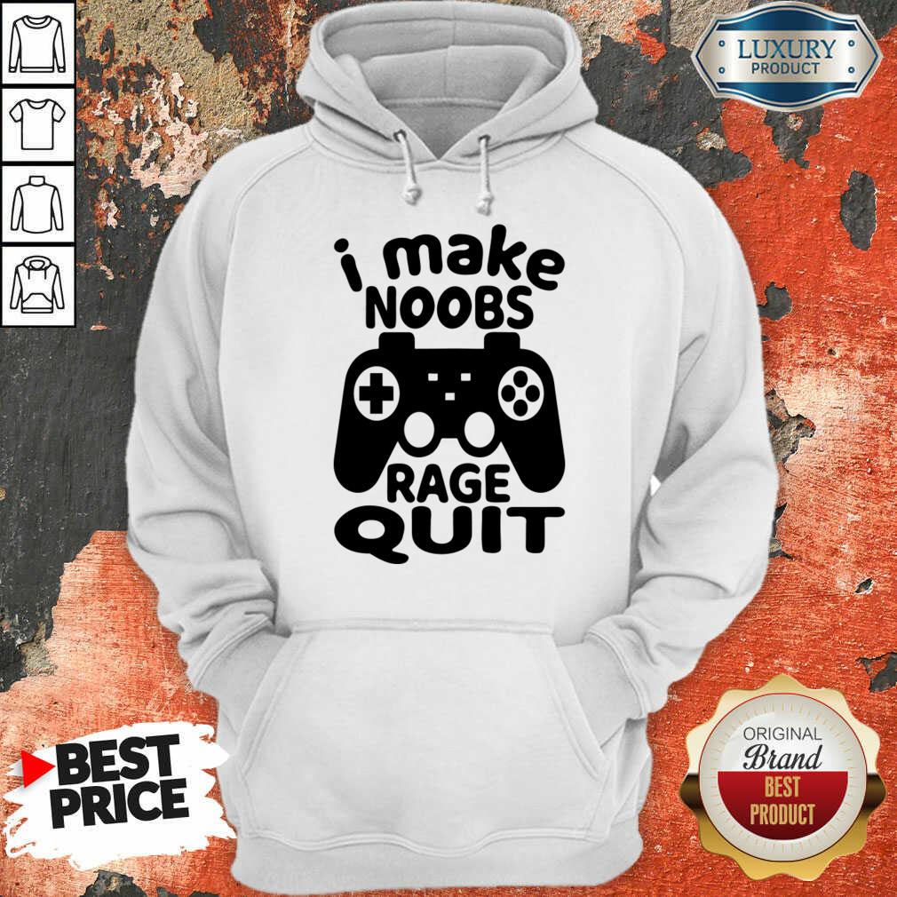 Game Console I Make Noobs Rage Quit Shirt - Image 4