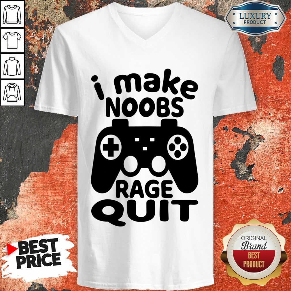 Game Console I Make Noobs Rage Quit Shirt - Image 5