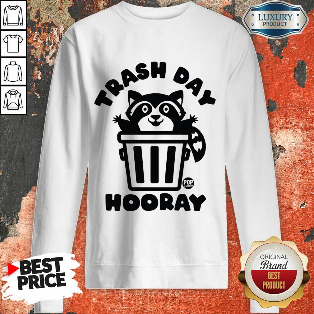 Trash Day Hooray Raccoon Shirt - Image 3