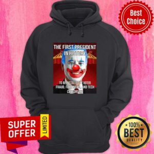 Alternative view of Joe Biden The First President In History To Be Installed By Voter Fraud Shirt