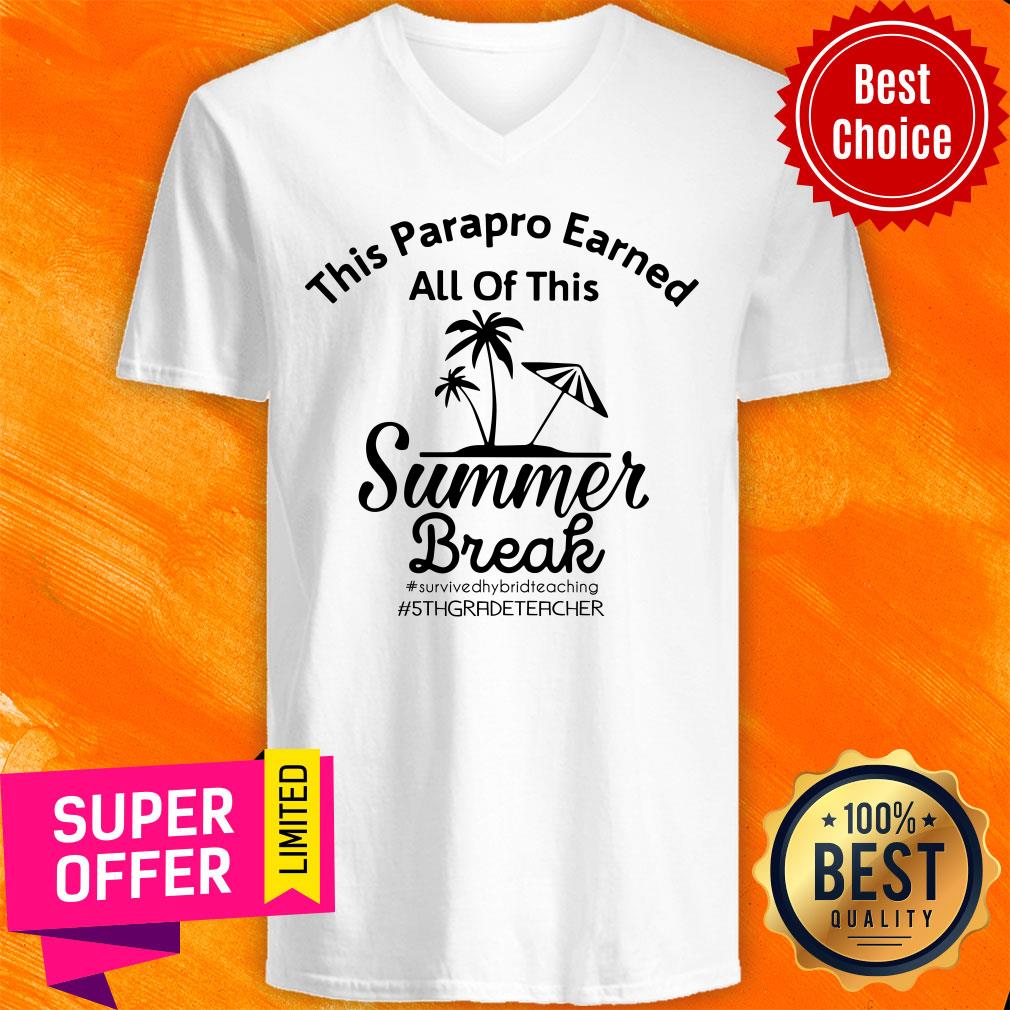 This Teacher Earned All Of This Summer Break 5th Grade Teacher Shirt - Image 2