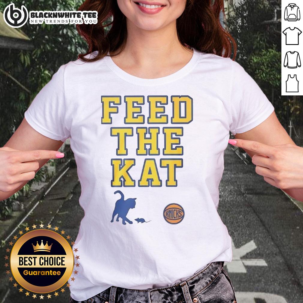 Good New York Knicks Feed The Kat T-Shirt - Image 3
