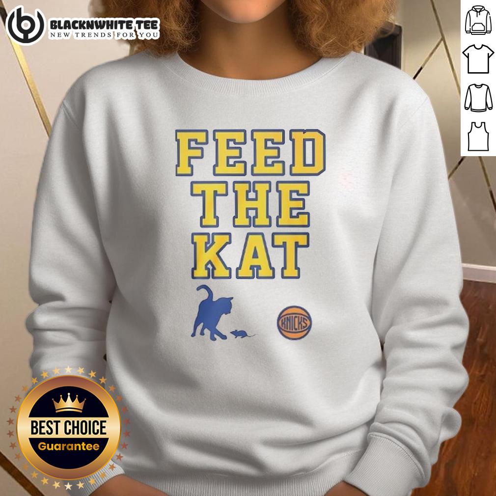 Good New York Knicks Feed The Kat T-Shirt - Image 5