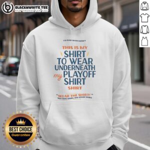 Alternative view of Good Oklahoma City Thunder This Is My Shirt To Wear Underneath My Playoff T-Shirt