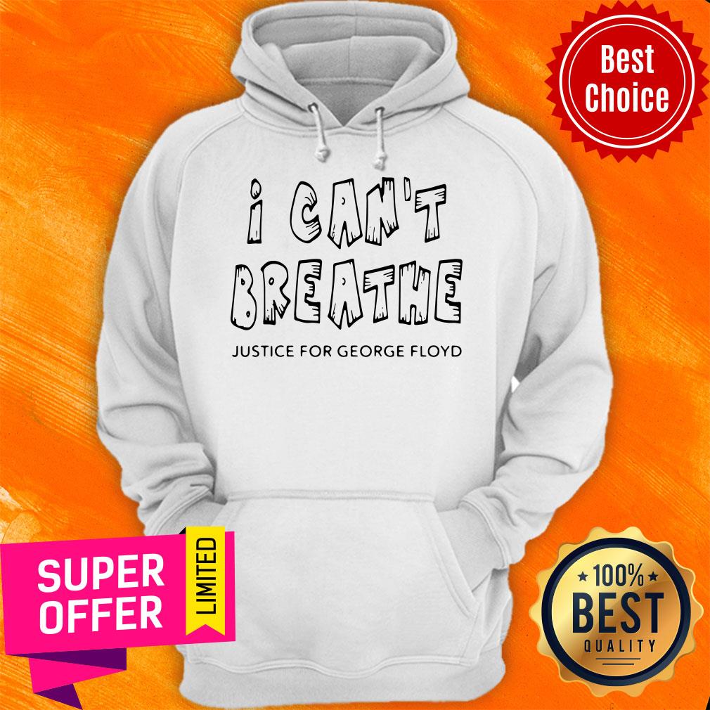 Awesome I Can’t Breathe Justice For George Floyd Vintage Shirt - Image 3