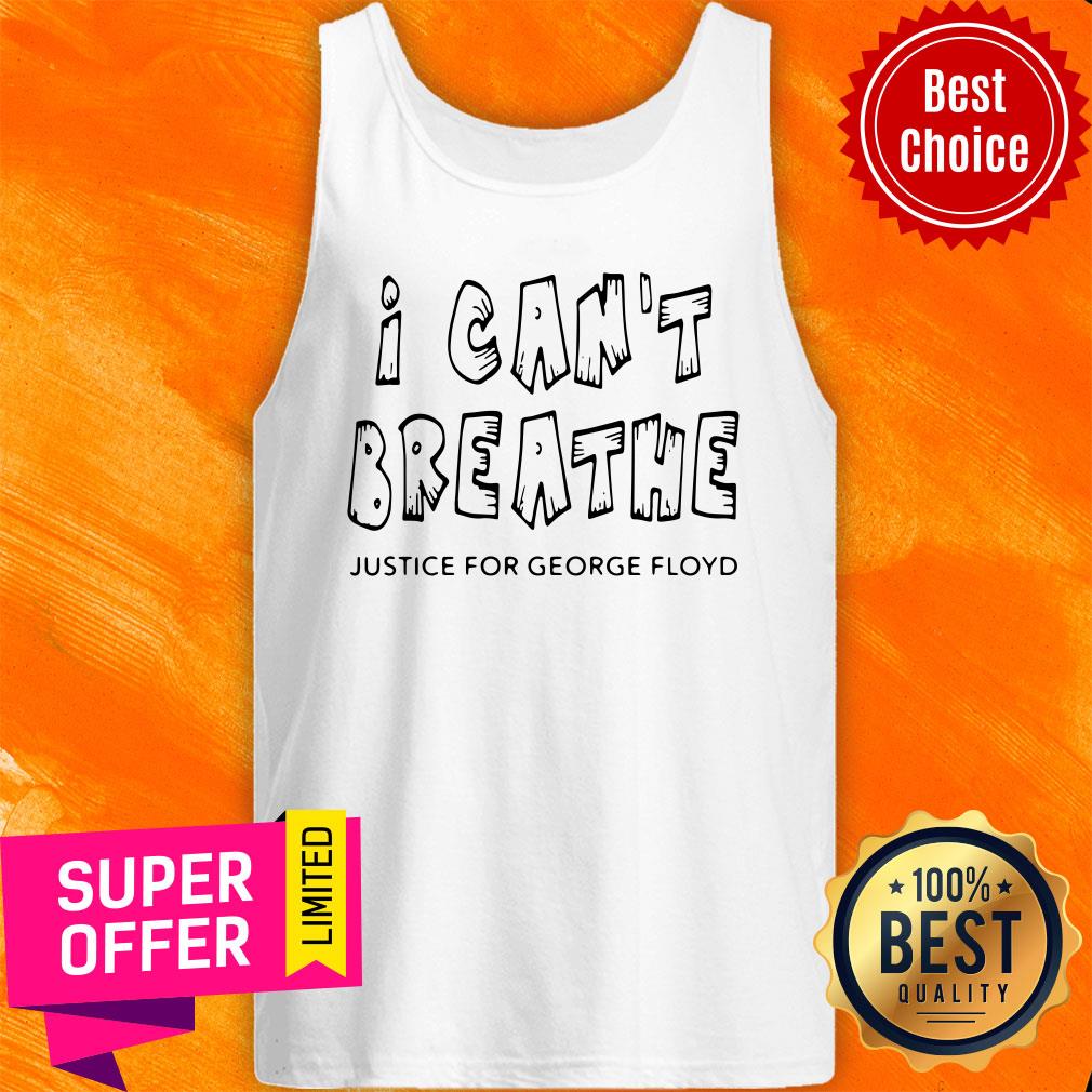 Awesome I Can’t Breathe Justice For George Floyd Vintage Shirt - Image 5