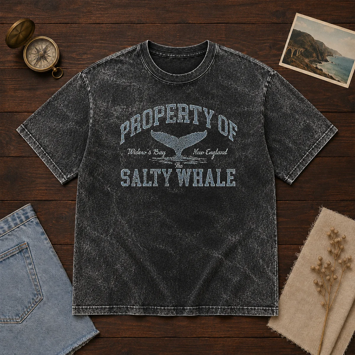 Pretty Property Of The Salty Whale Shirt - Image 8