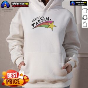 Alternative view of Happy Aaron Lee Tasjan Rainbow Star T-Shirt