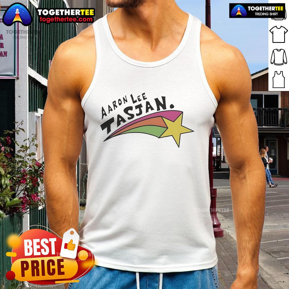 Happy Aaron Lee Tasjan Rainbow Star T-Shirt - Image 4