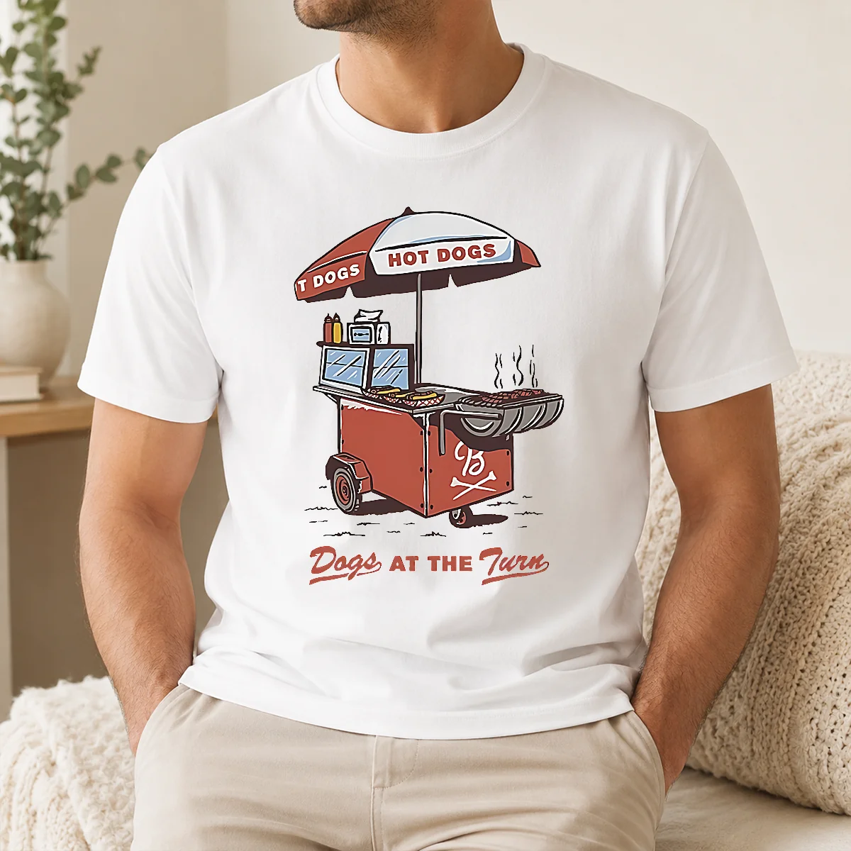 Good Nice Dogs At The Turn Pocket Shirt