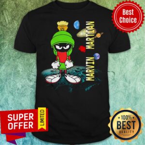 Nice Looney Tunes Marvin Martian Shirt