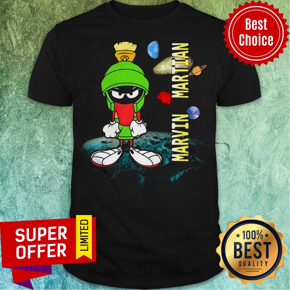 Nice Looney Tunes Marvin Martian Shirt