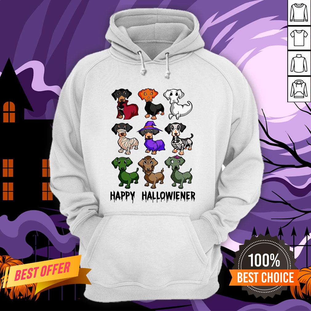 Official Dachshund Happy Halloween Shirt - Image 5
