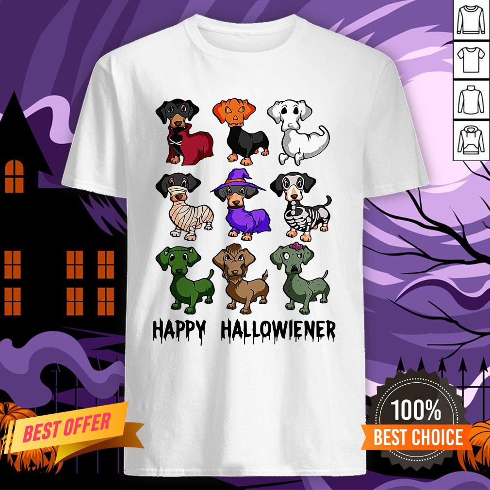 Official Dachshund Happy Halloween Shirt