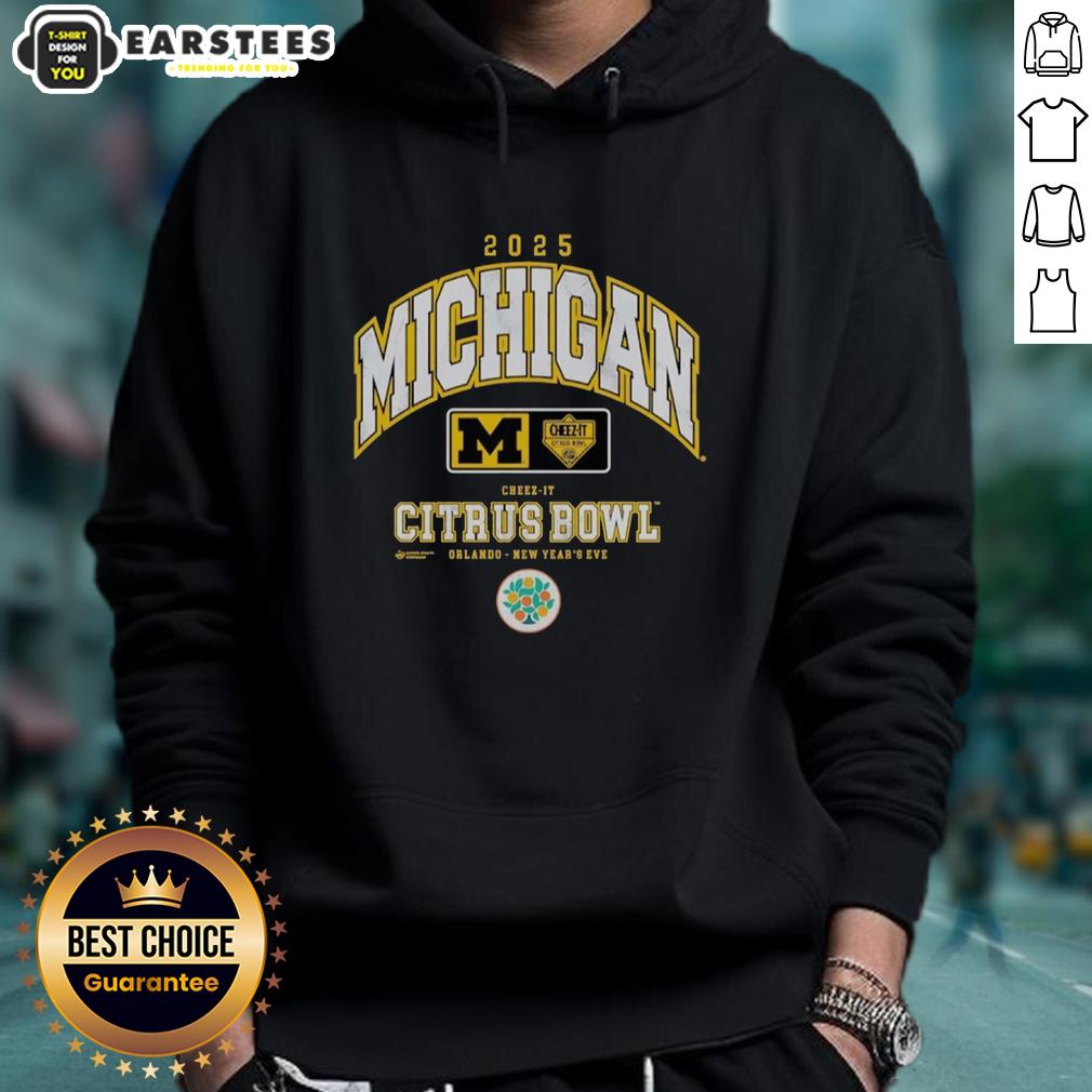 Awesome Michigan Wolverines Cheez-It Citrus Bowl 2025 T-Shirt - Image 2